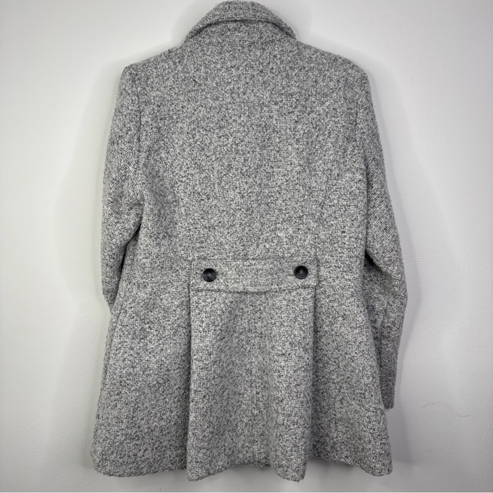 A New Day Collared Button-up Pocketed Double-Breasted Overcoat gray Women’s L - Picture 3 of 4